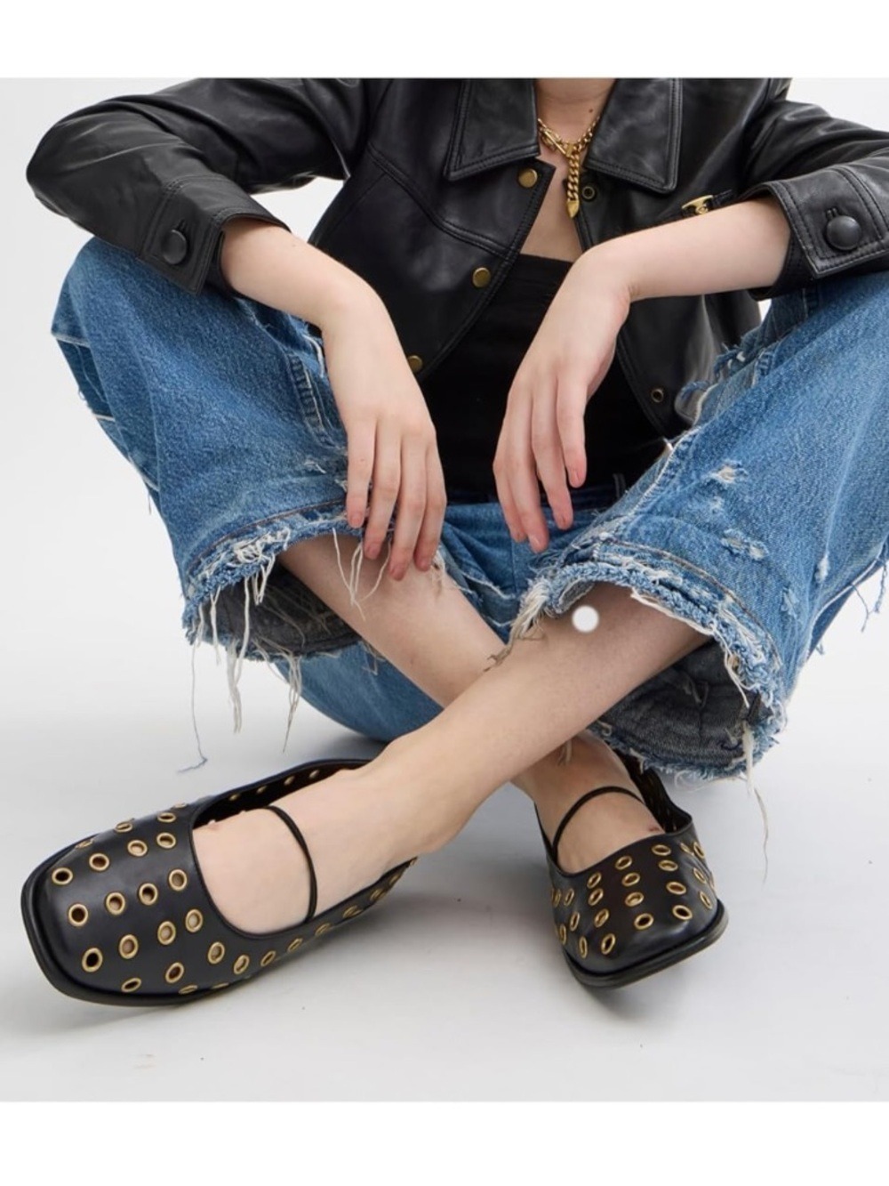 The Coach Emilia Mary Jane slip on shoes